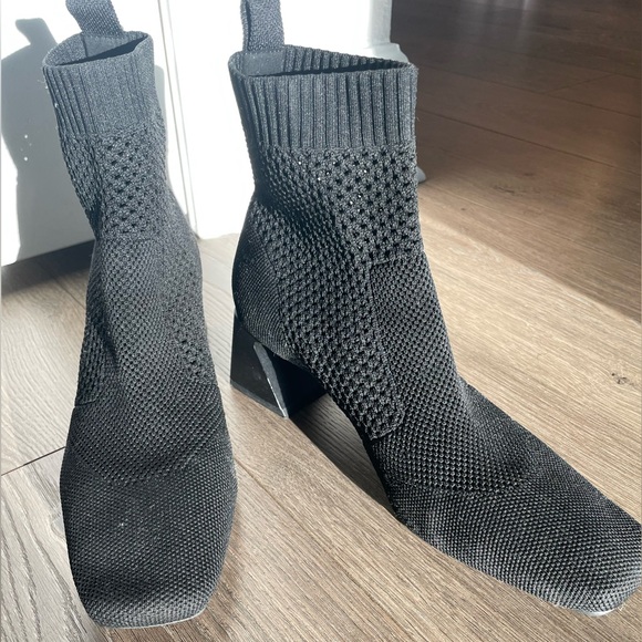 Black Over Ankle Bootie - Picture 3 of 4